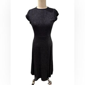 NWT!  Banana Republic Soft Ponte Midi Slit Dress